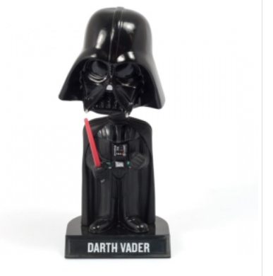 Custom made bobbleheads darth vader