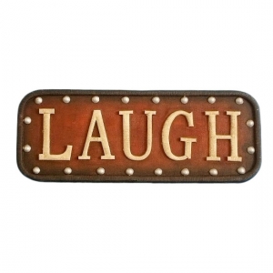 LAUGH Wall Word Sign