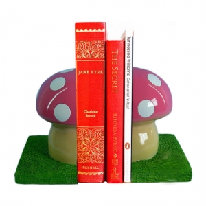 Mushroom Bookend