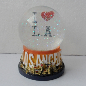 LOSANGLES snow globe