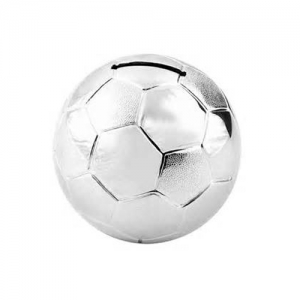 sliver football money boxes