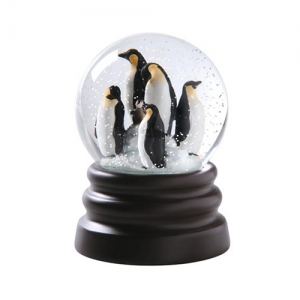 penguin snow globe
