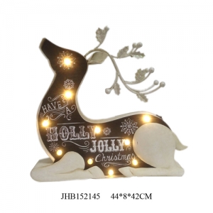 Iron dear led christmas lights