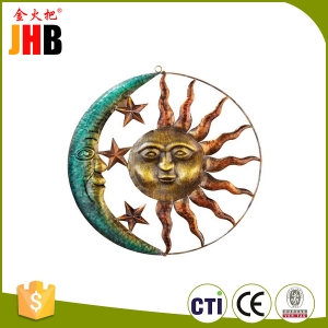 Sun and Moon Metal Wall Art